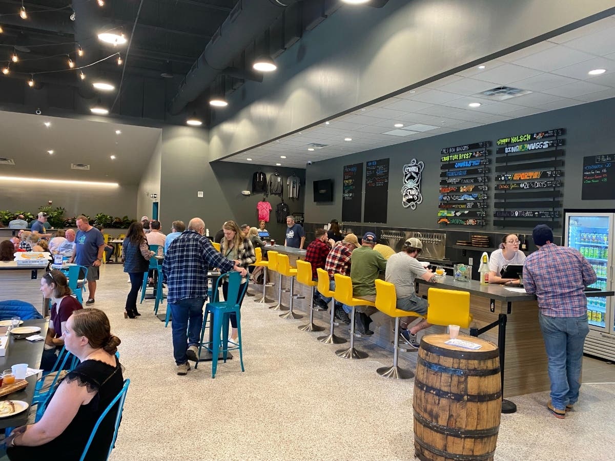 Crooked Crab Brewing Company will celebrate its 5th birthday this weekend in Odenton. The Anne Arundel County business is pictured above on Oct. 15, 2022.