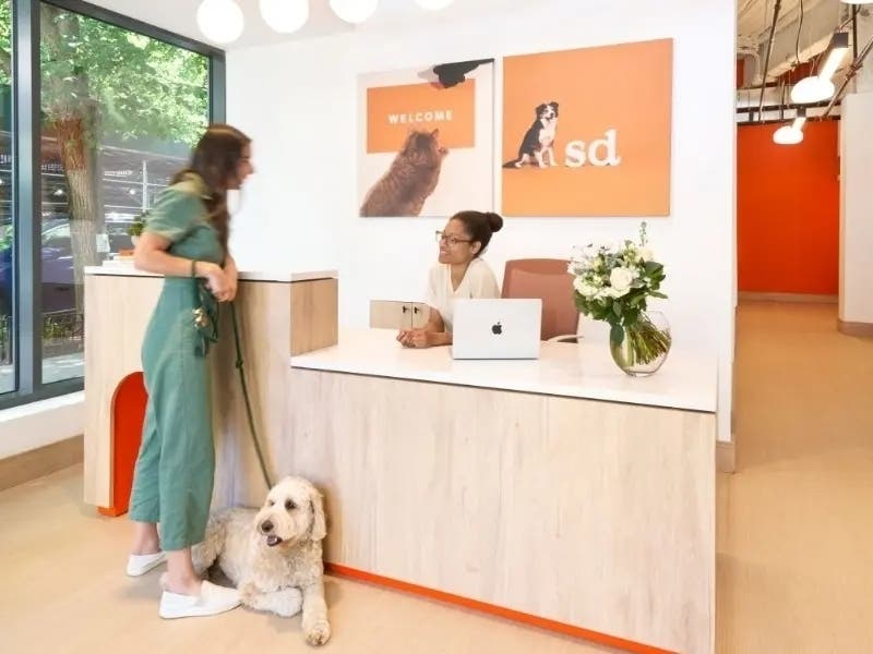 Small Door Veterinary is planning to move into the Wildwood Shopping Center in Bethesda later this year. The location will be Small Door Veterinary's first in Maryland.