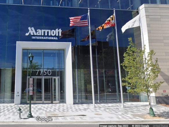 Marriott International was one of 23 companies headquartered in Maryland named to the America’s Greatest Workplaces 2023 rankings released by Newsweek and its data partner, Plant-A Insights Group. Marriott's Bethesda headquarters is pictured above.