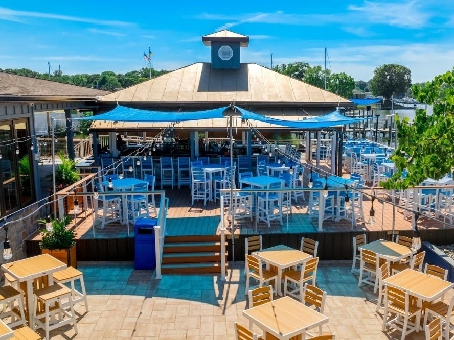 LoonAsea, pictured above, opened Thursday in Essex on Hopkins Creek. The waterfront bar and live music venue has the same owners as Looney's Pub.