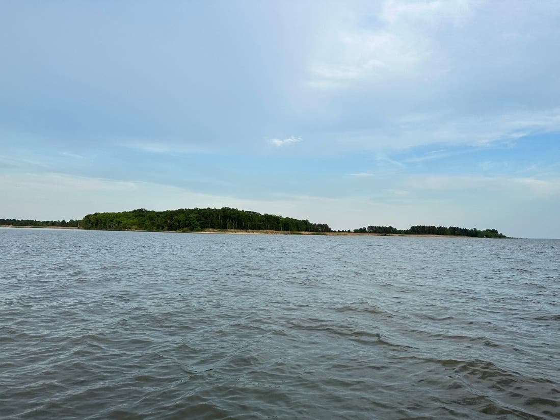 Baltimore County Executive Johnny Olszewski on Aug. 1 announced the nine members serving on the Hart-Miller Island Community Benefit Agreement Steering Committee. Hart-Miller Island is pictured above on May 22.