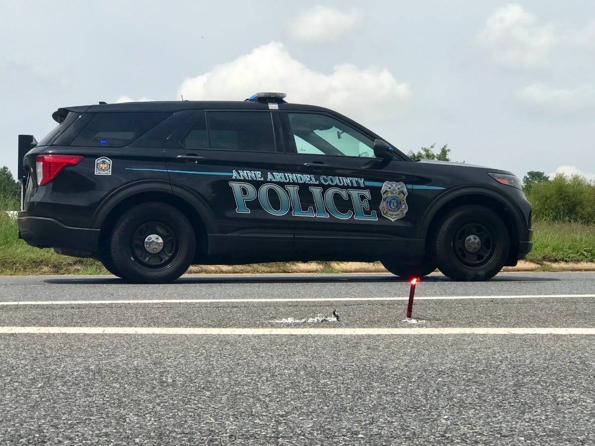 The Anne Arundel County Police Department said a mini-bike driver suffered life-threatening injuries after a Tuesday crash in Severn.