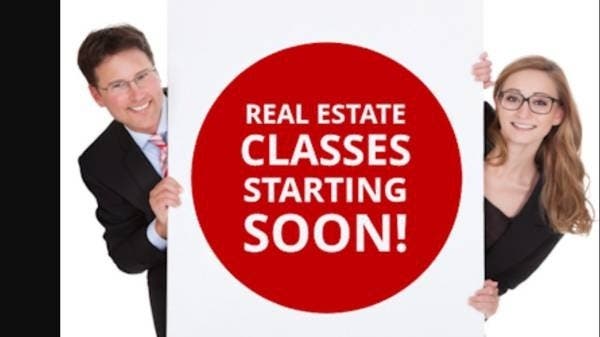 Expedited real estate course done in 9 days in person or virtual