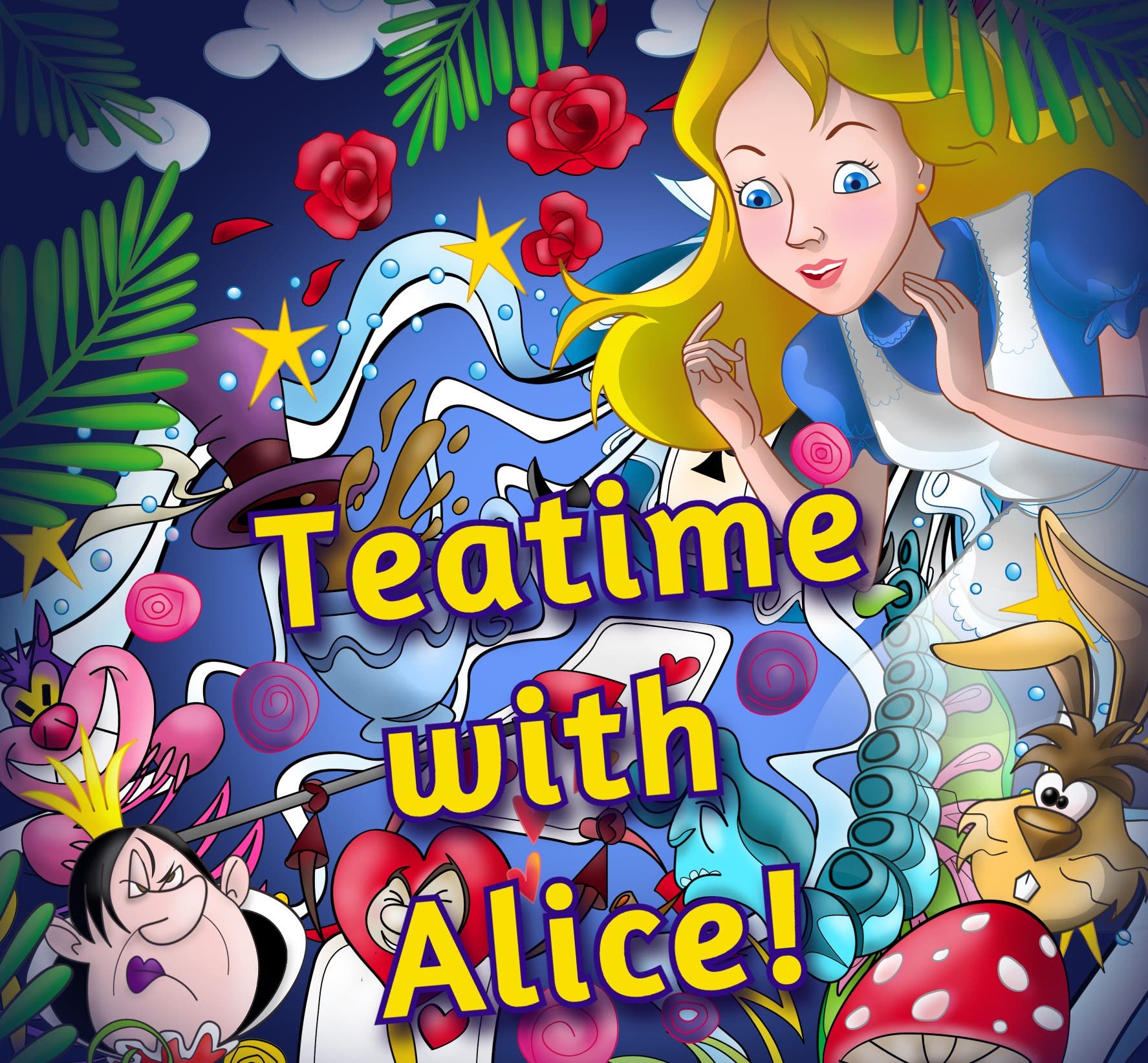 Alice Tea Party and Puppet Show