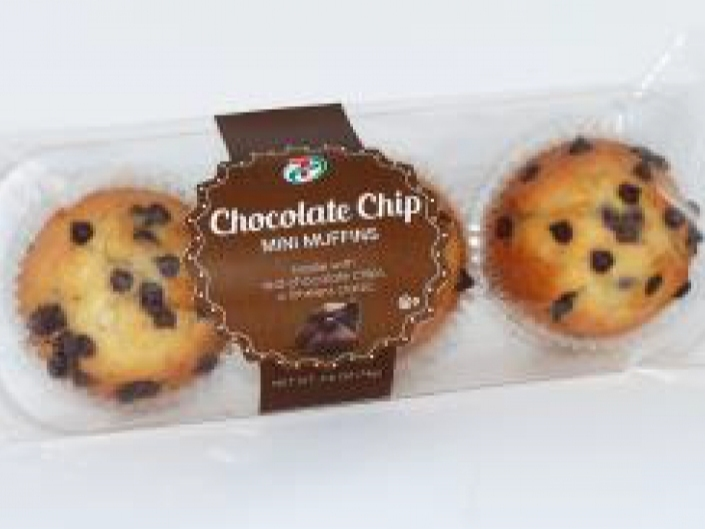 Products like the 7-Eleven Selects Chocolate Chip 3-pack Mini Muffins are being recalled. 