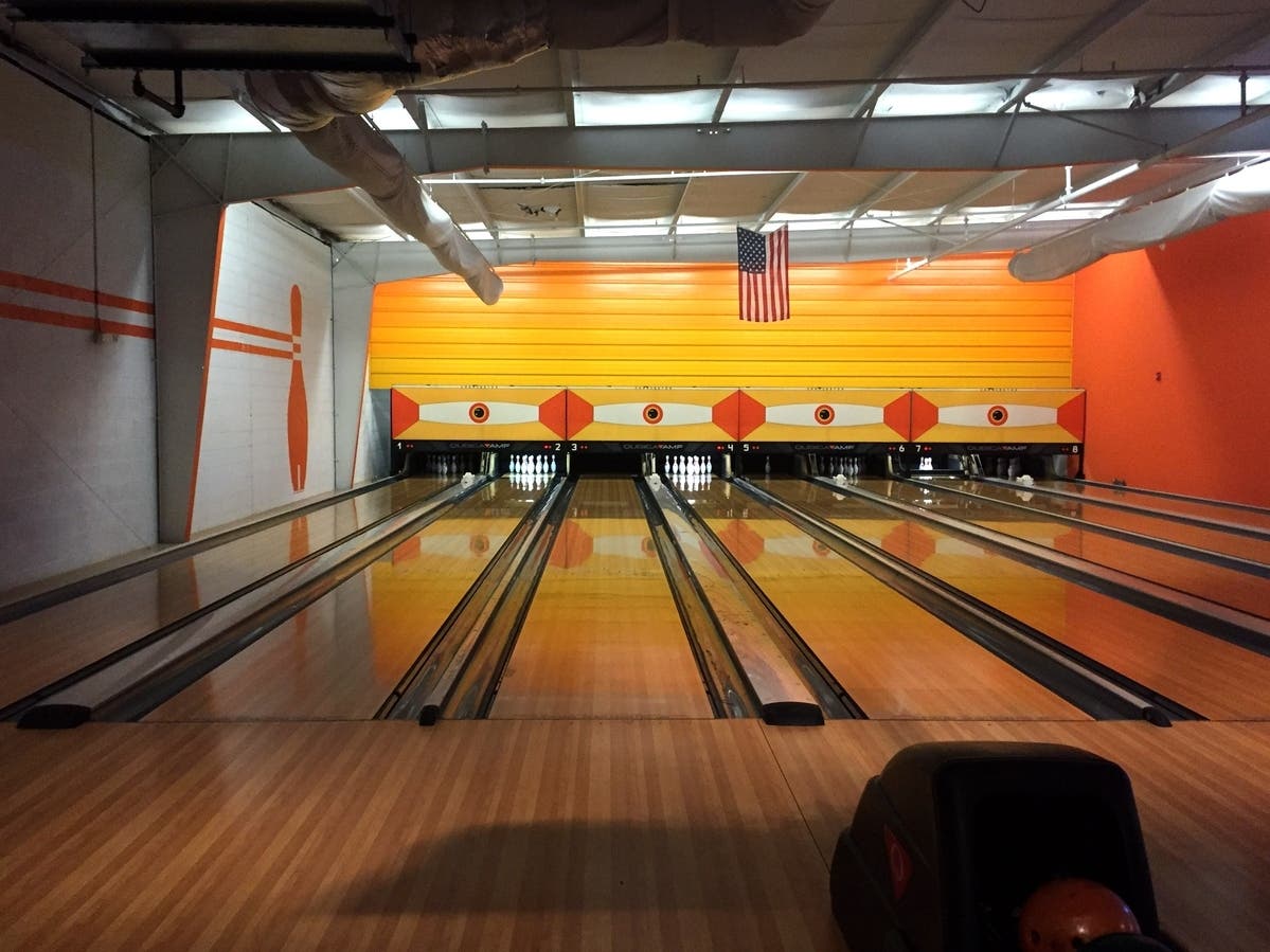 A man became stuck on Saturday at a Waukesha bowling alley. 