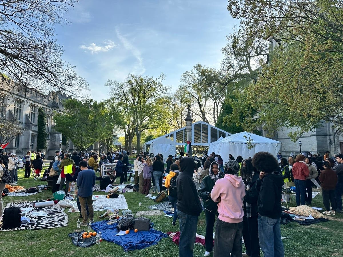 The Gaza Solidarity Encampment at Princeton University 