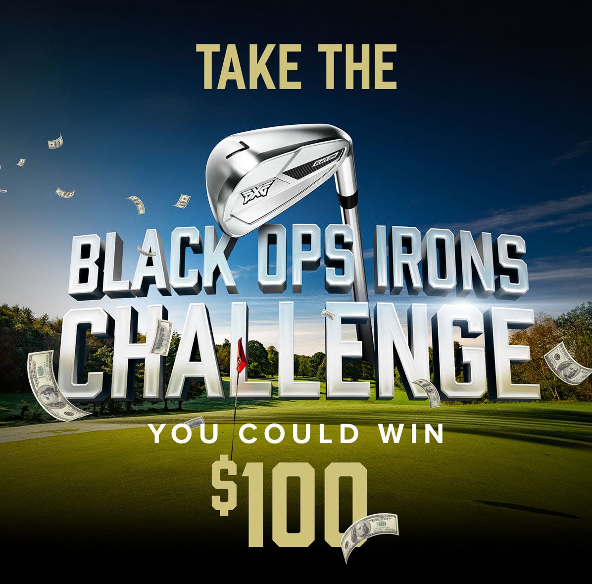 Take The PXG Challenge Win $100  & A FREE $250 Golf Lesson