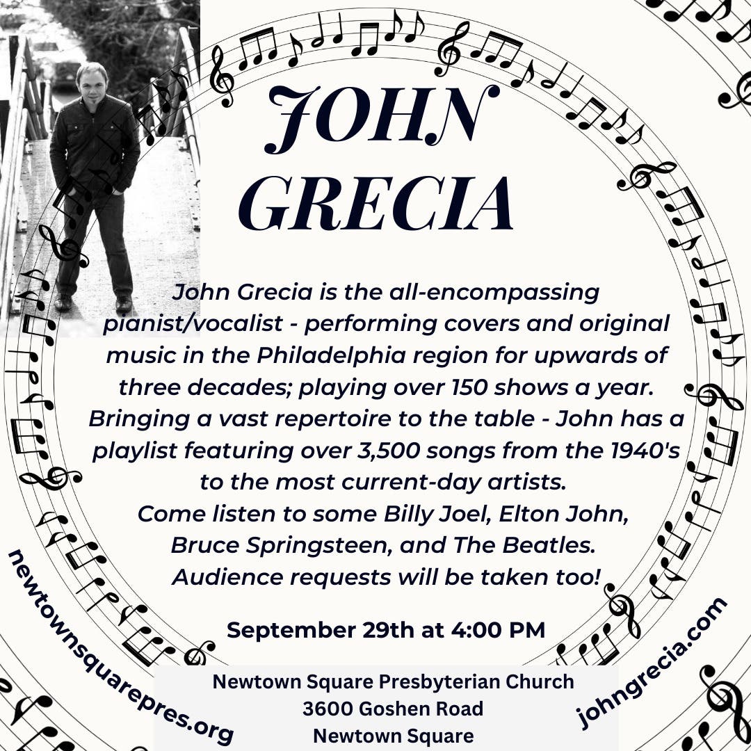 John Grecia in Concert 