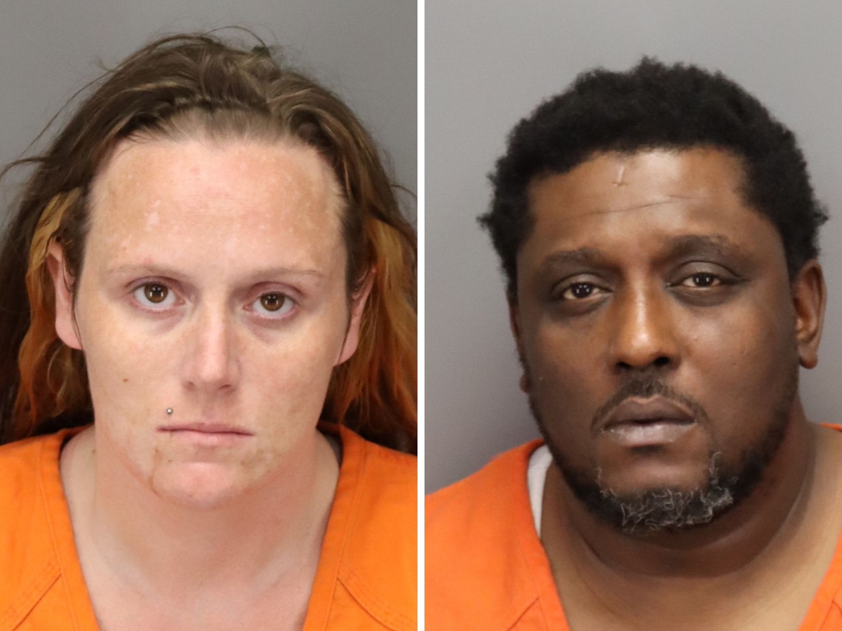 A man and a woman were charged with child neglect after they were found “unresponsive” with drug paraphernalia and two children in their care, St. Petersburg police said.