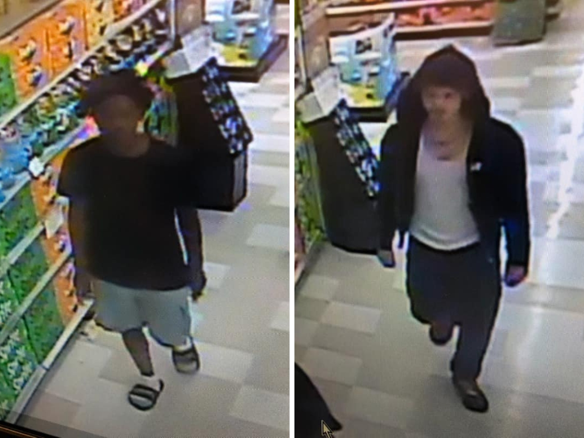 Detectives are looking for two suspects in an armed robbery at a Clearwater Publix, police said.