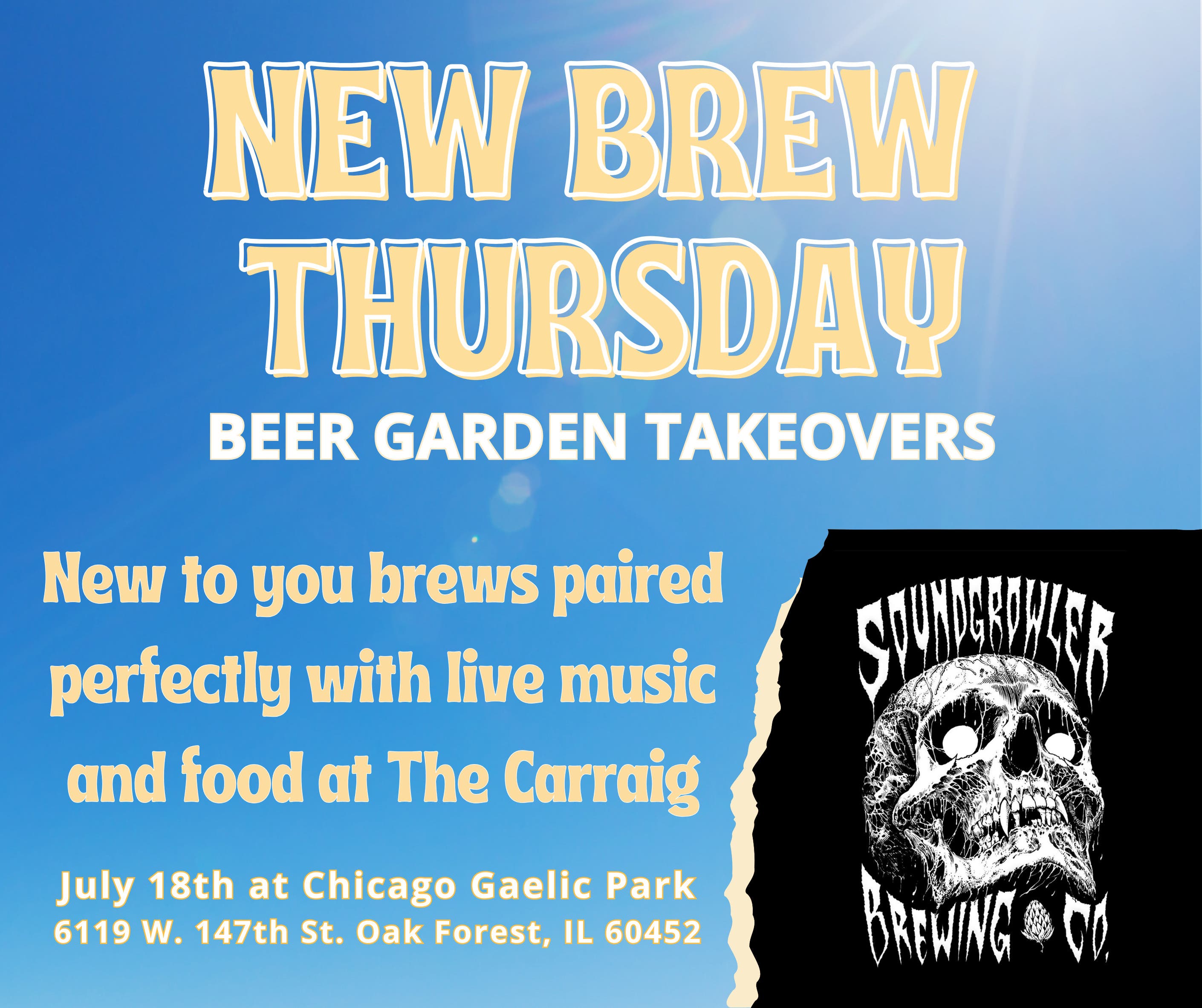 New Brew Thursday - Soundgrowler Brewing