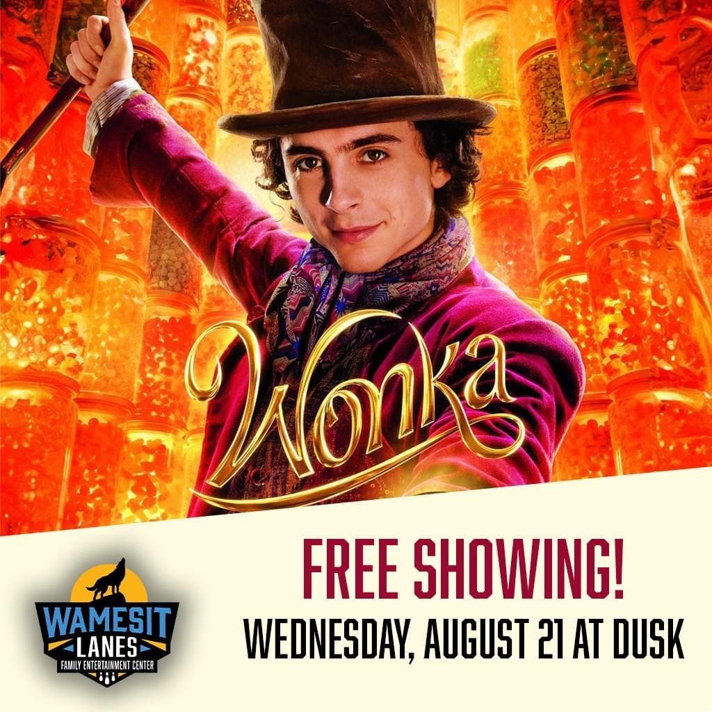 Free movie night- wonka!