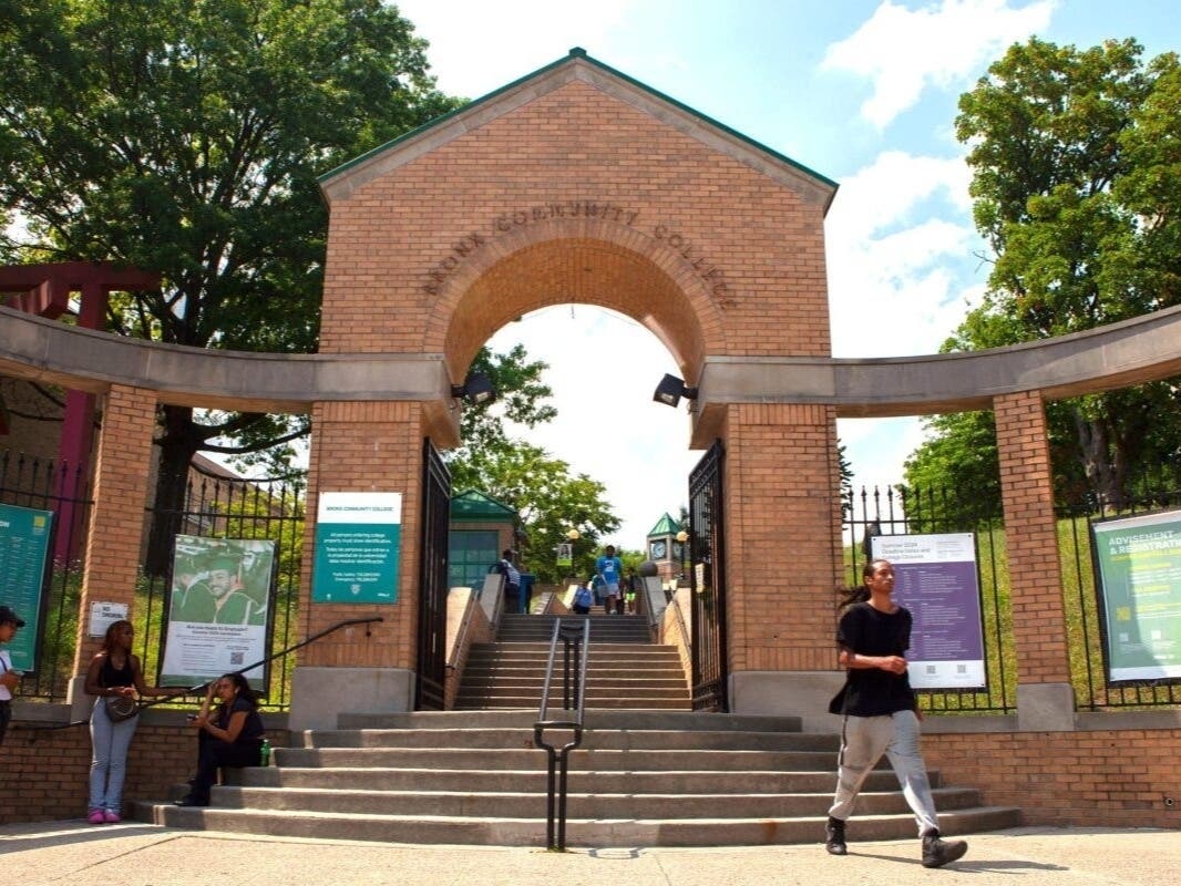 Summer school students take classes at Bronx Community College, July 30, 2024.