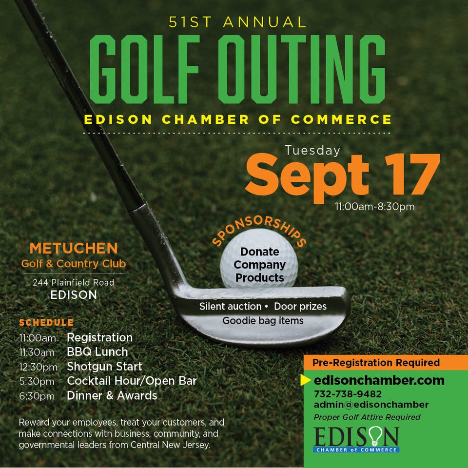 51st Annual Edison Chamber of Commerce Golf Outing