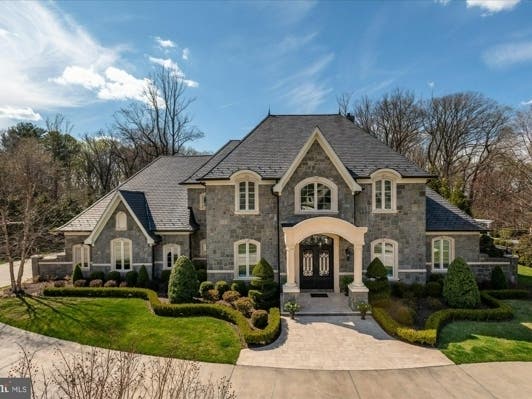 This week's featured homes for sale around Northern Virginia include a French-style estate with a heated pool and a property with a sauna.This home for sale in McLean features a stone patio, lush gardens, and high-end features. 