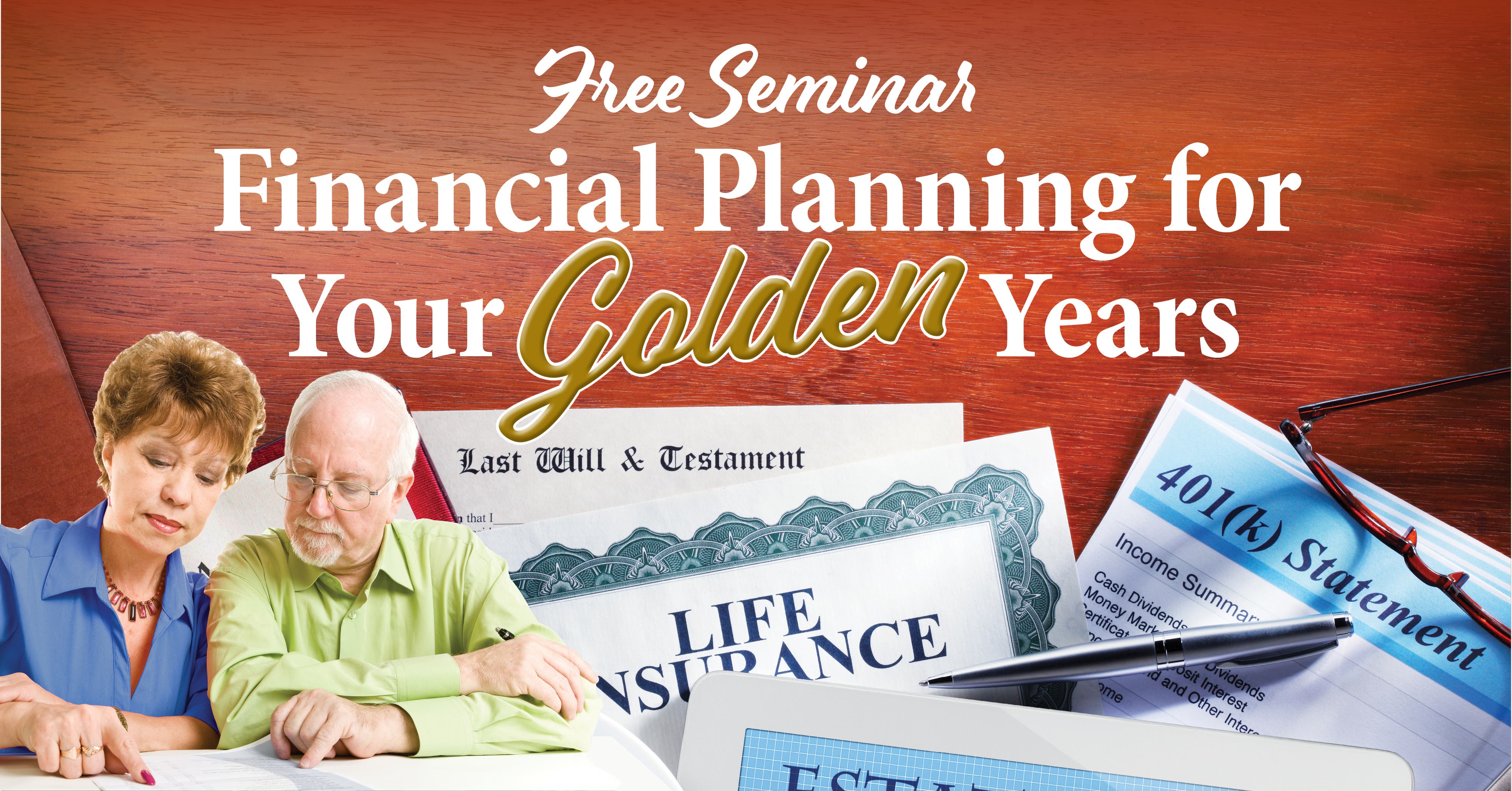 Financial planning for your golden years