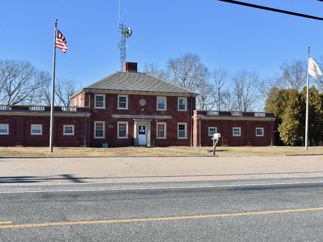 The Hope Valley Rhode Island State Police Barracks. Troopers Thursday night made an I-95 traffic stop and arrested an East Providence man wanted by police in New York state. 