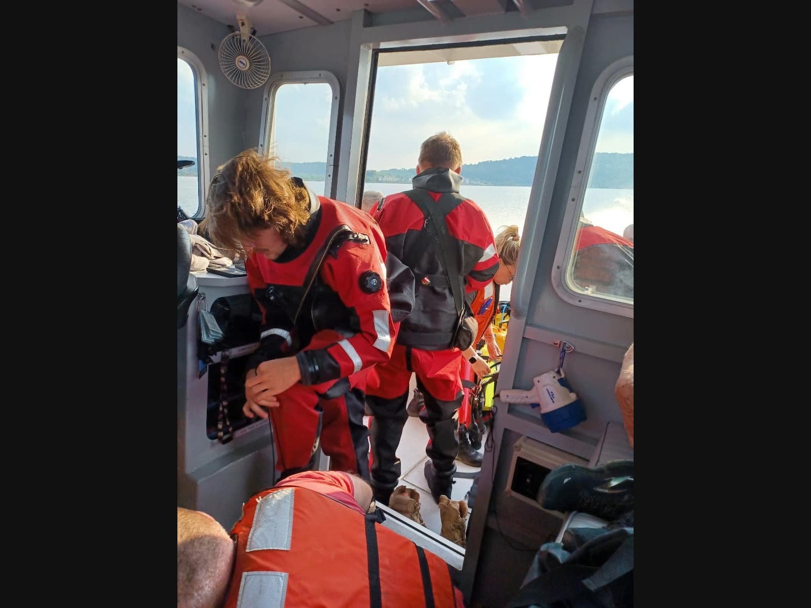 Monday evening, the Piermont Fire Department Dive Team & Marine Unit was requested to neighboring Westchester County to help in the search for the missing swimmer.