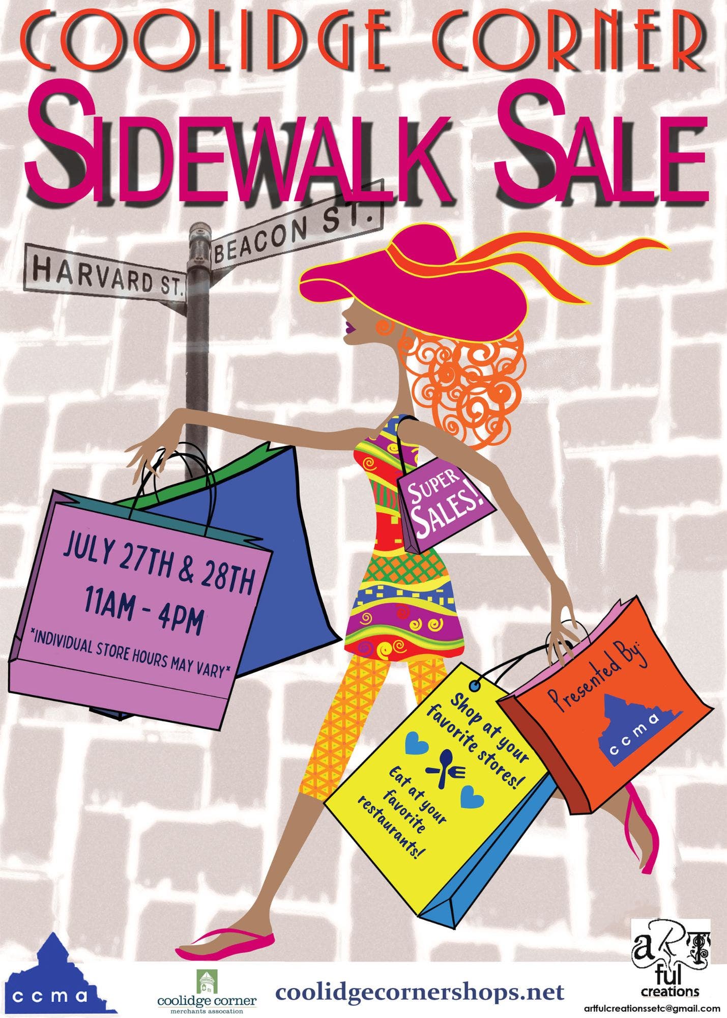 The Coolidge Corner Sidewalk Sale