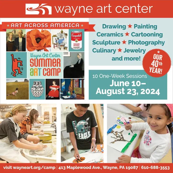 Summer Art Camp - Wayne Art Center Week #5 - Abstract Expressionism