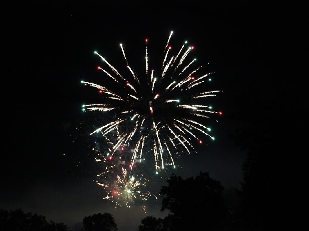 Fireworks are happening in and around the south suburbs.