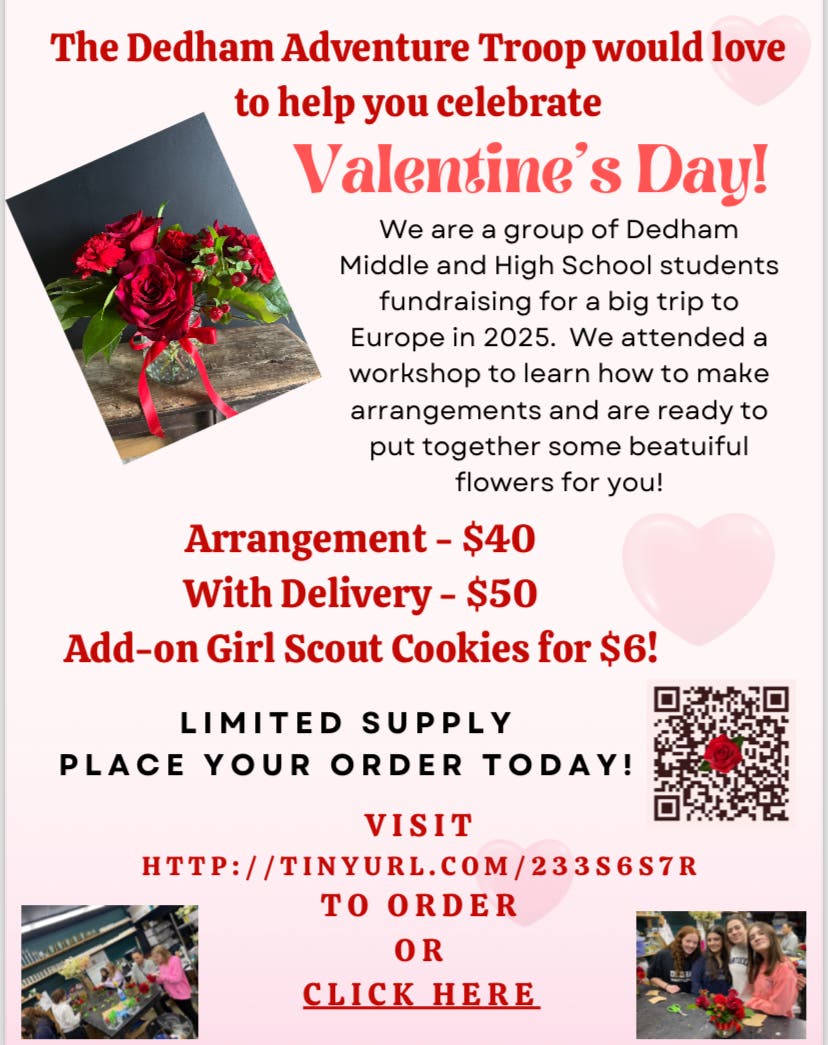 Valentine’s Day Flowers for a cause!