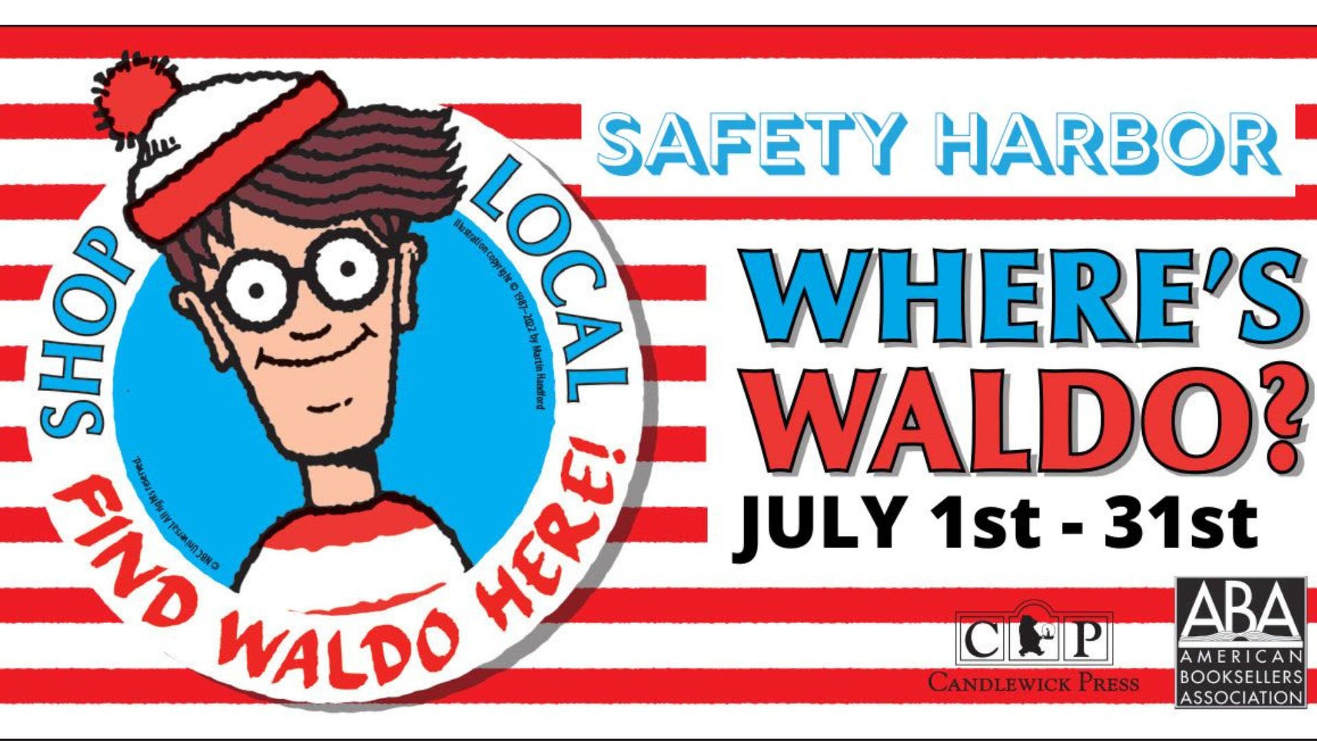 Find Waldo in Safety Harbor this July!