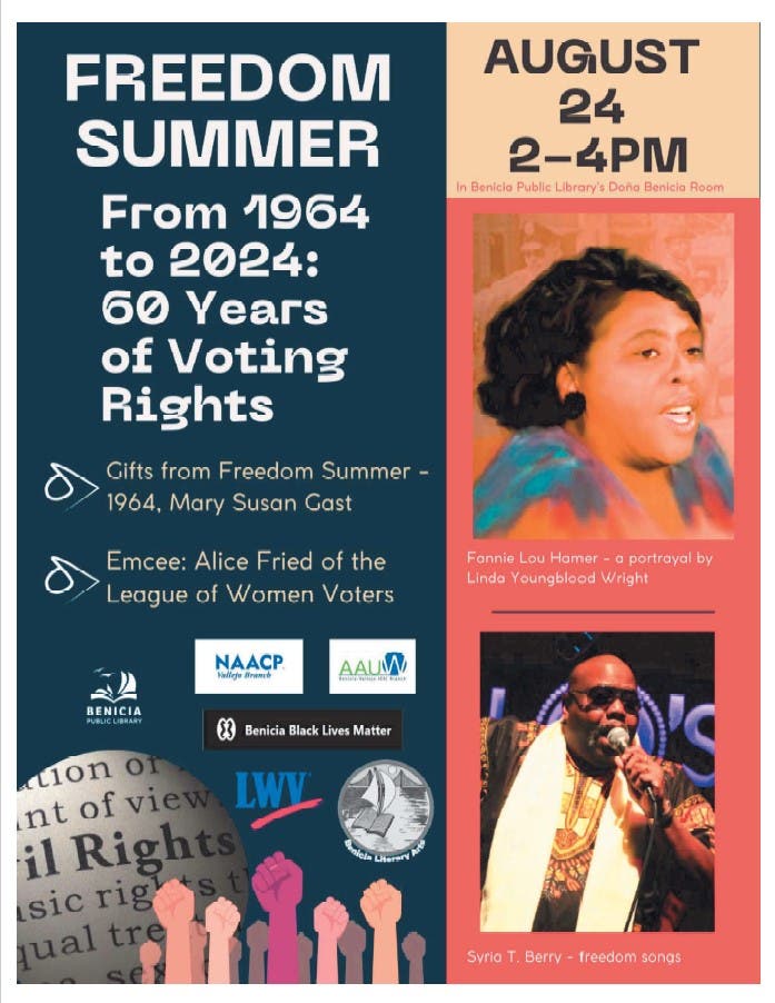 Free program: Freedom Summer – 60 Years of Voting Rights