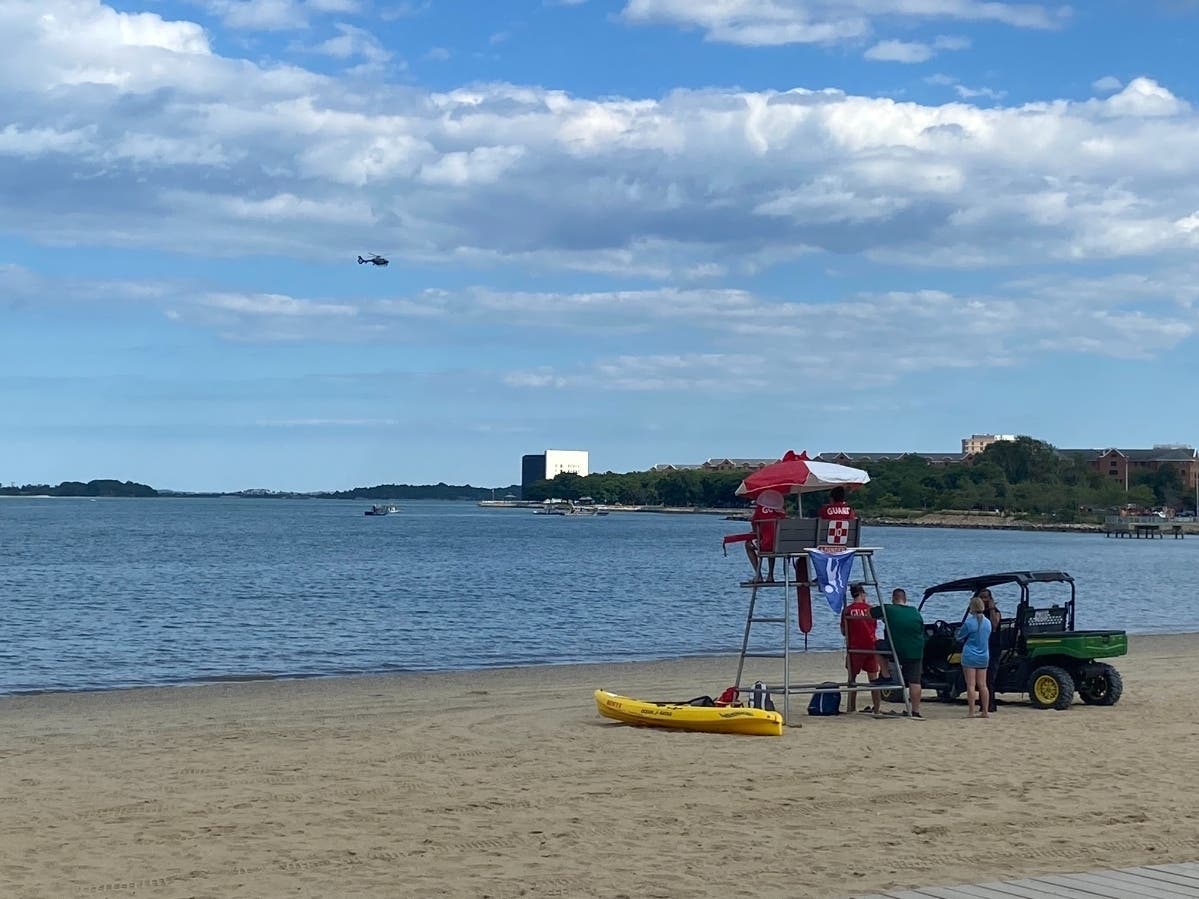 The man who was found in the water's death is being investigated by Boston police and the 51-year-old's death is being investigated by State troopers.