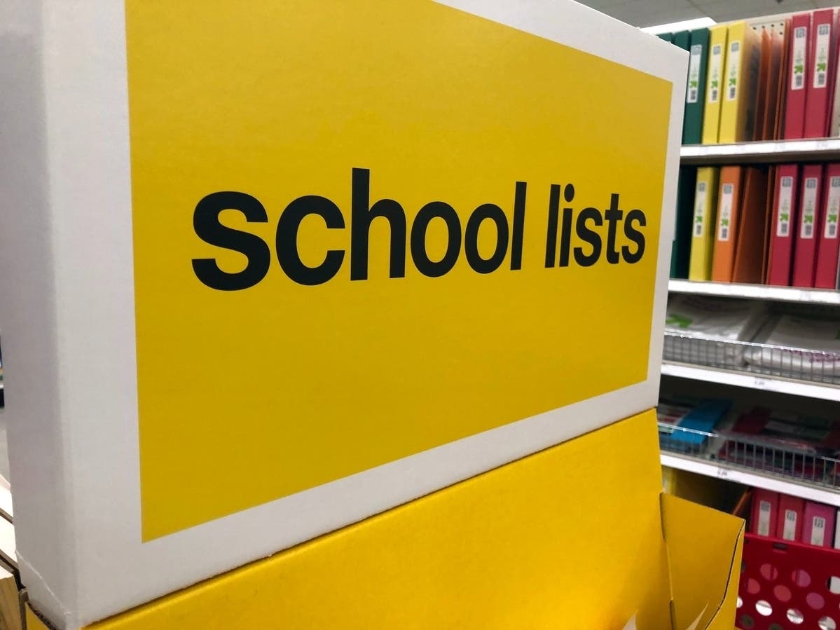 About one-third of back-to-school shoppers are cutting back on spending in other areas to cover the cost of items for the upcoming school year.