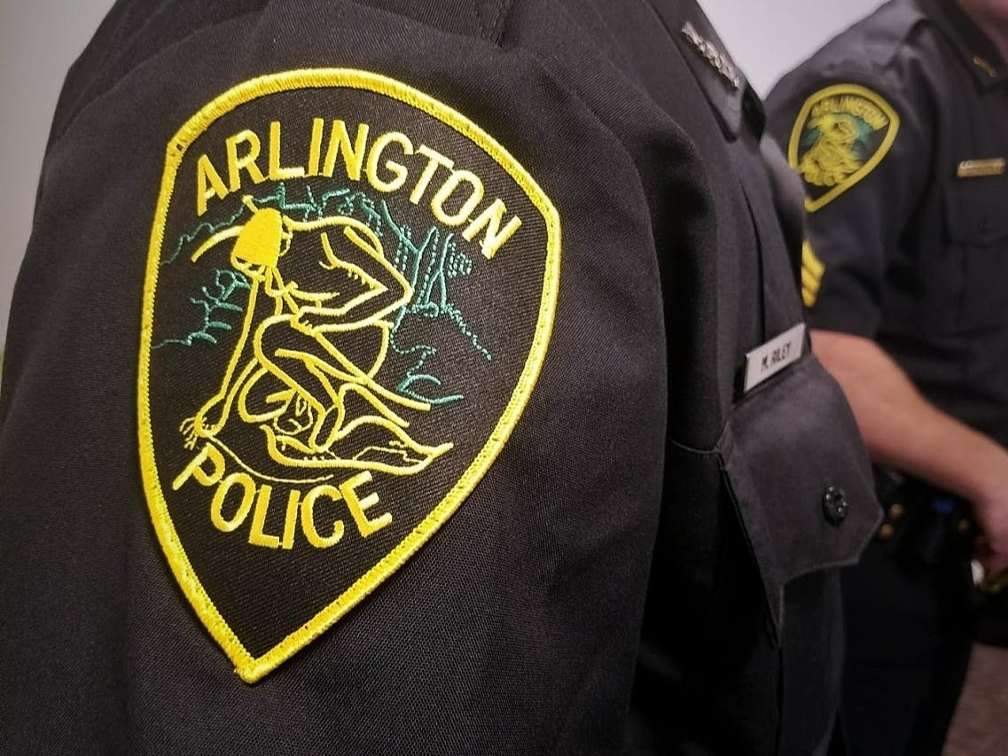 The suit claims Johnson was walking home in Arlington after leaving work in February 2021, when court documents say a white officer chasing after a white suspect ran up to Johnson, shoved him his gun and threw him to the ground by his head. 