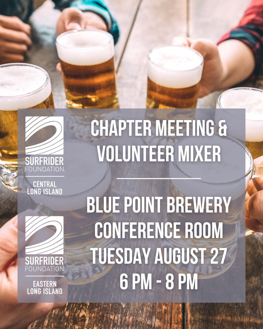 Surfrider Foundation Chapter Meeting and Volunteer Mixer