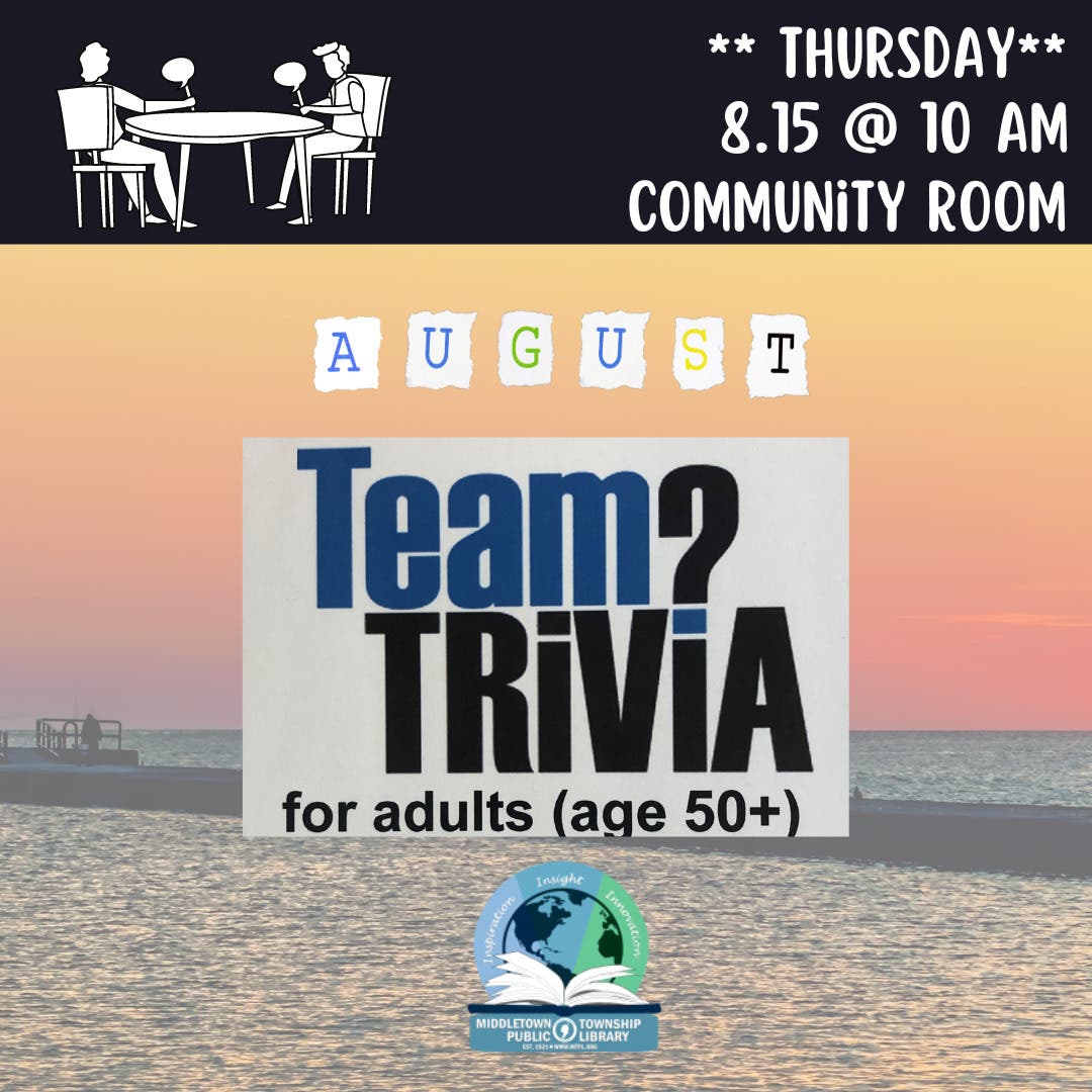 🧠Team Trivia (Age 50+) 