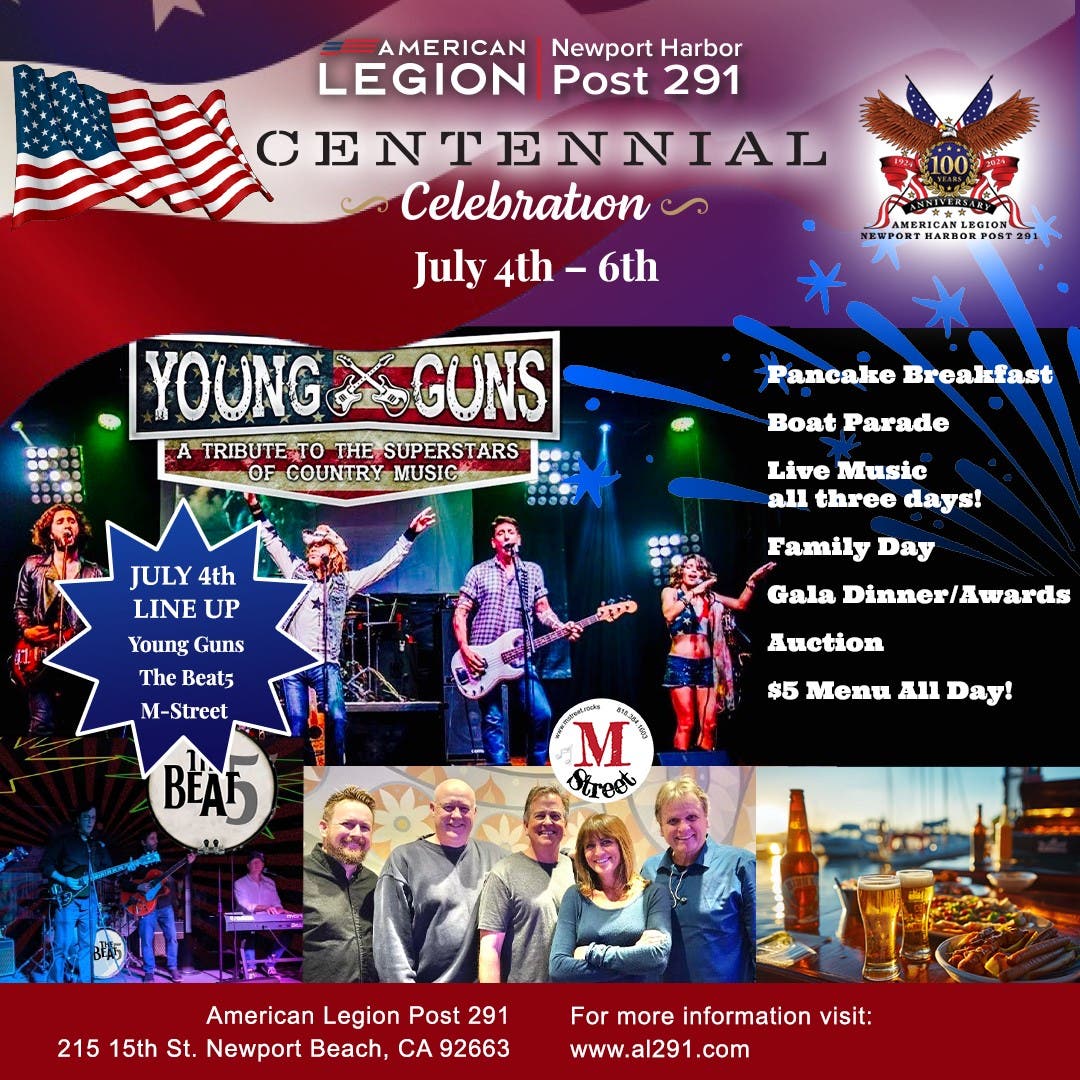 Join the American Legion Post 291 for a Spectacular July 4th Weekend Celebration! July 4-6, 2024