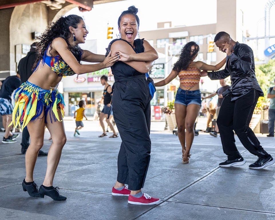 'Live Beats' Dance Party at Lowery Plaza Sunnyside