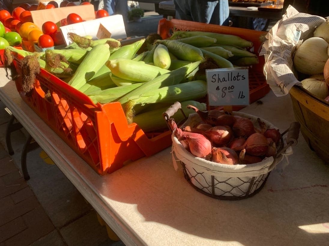 The market is held from 9 a.m. to 2 p.m. on Saturdays, until November 23. 