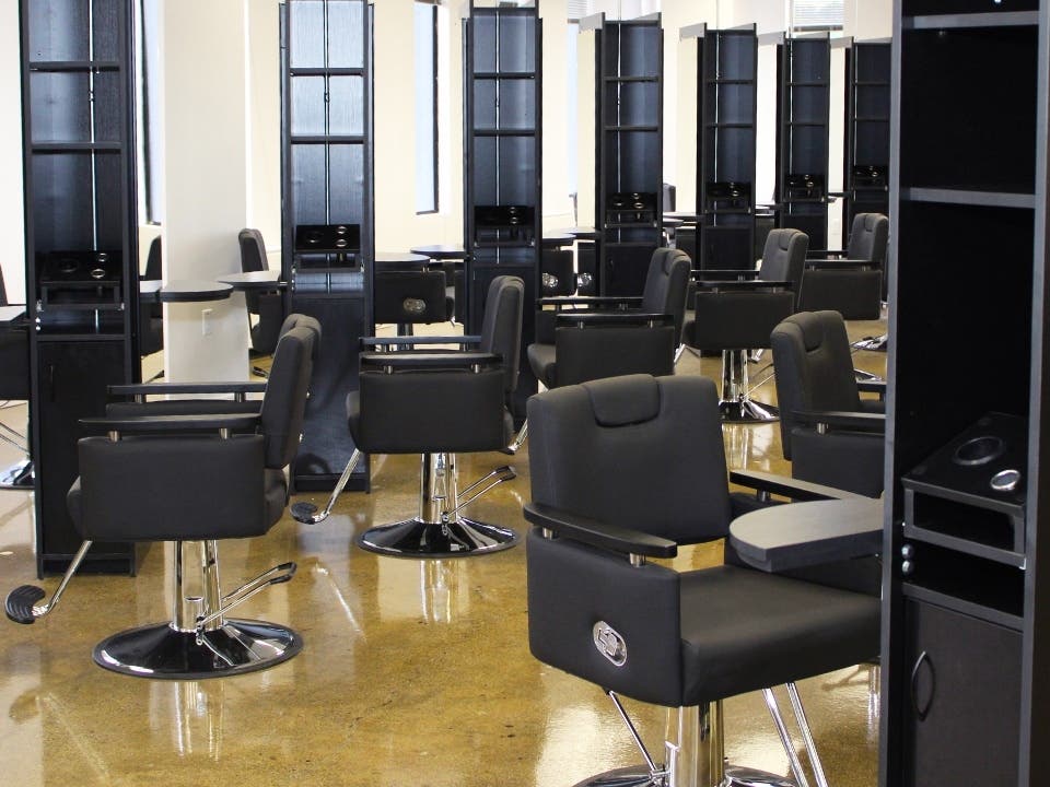 The new school​​ in the Willowbrook Center offers accredited courses in cosmetology and hairstyling, skin care, and manicure.