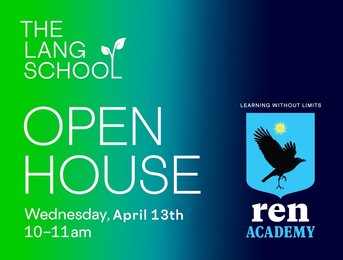 Parents Open House on April 13th, 10-11am
