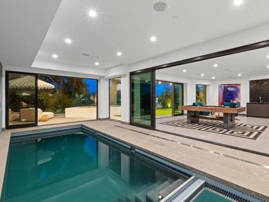 $8.9 Million Pacific Palisades Home Has Indoor Pool