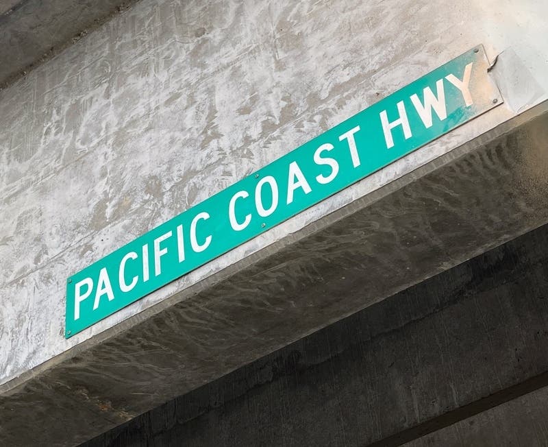 Pacific Coast Highway will see lane closures Wednesday in Pacific Palisades.  