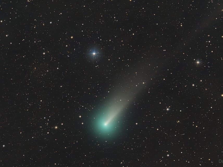 Comet Leonard — officially, Comet C/2021 A1 — was discovered on Jan. 3 as a faint smudge near Mars, but the giant ice ball is now in the inner solar system and may be visible to the naked eye from Birmingham this month.