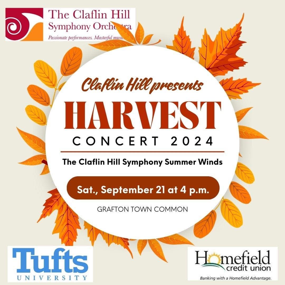 Claflin Hill Symphony Summer Winds Present a Harvest Concert on the Common!