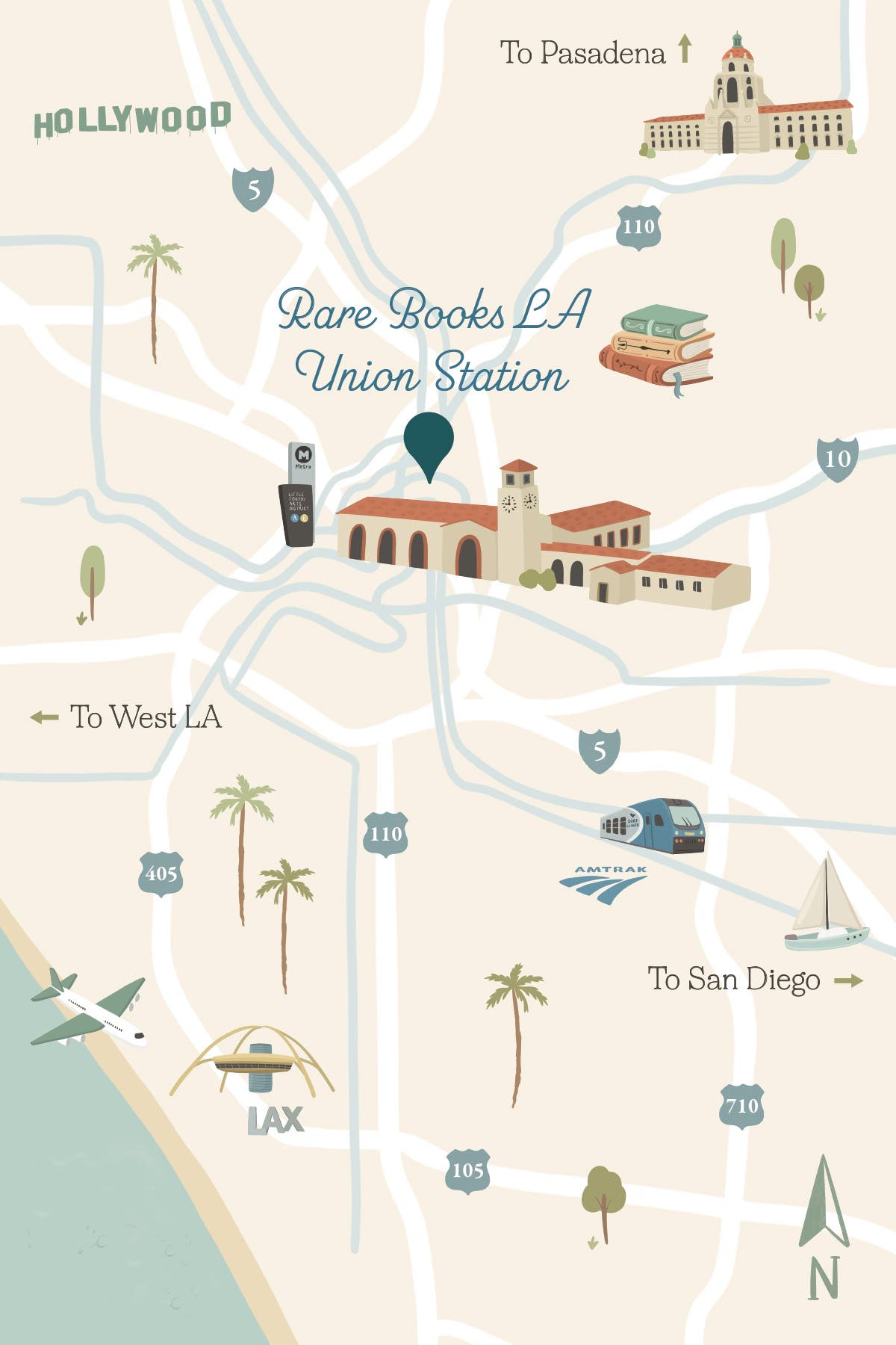 Rare Books LA Union Station