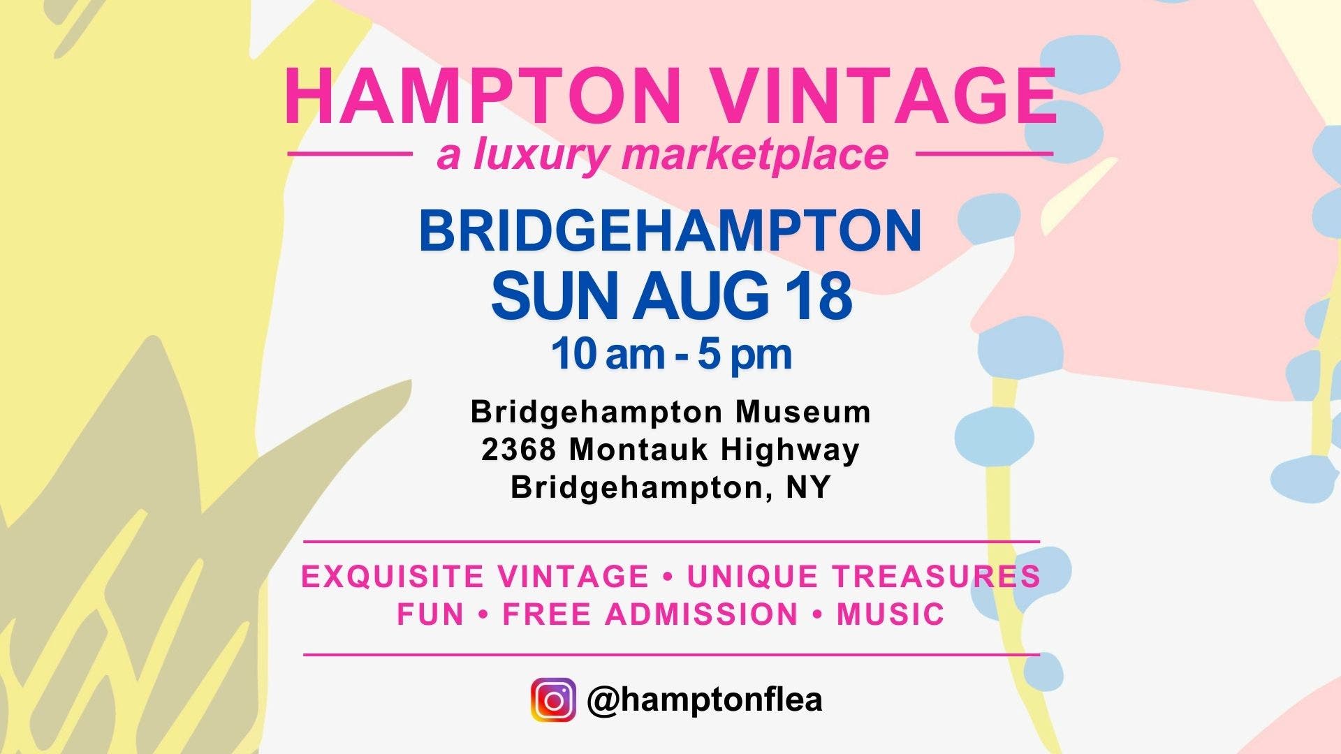 HAMPTON VINTAGE - A Luxury Marketplace