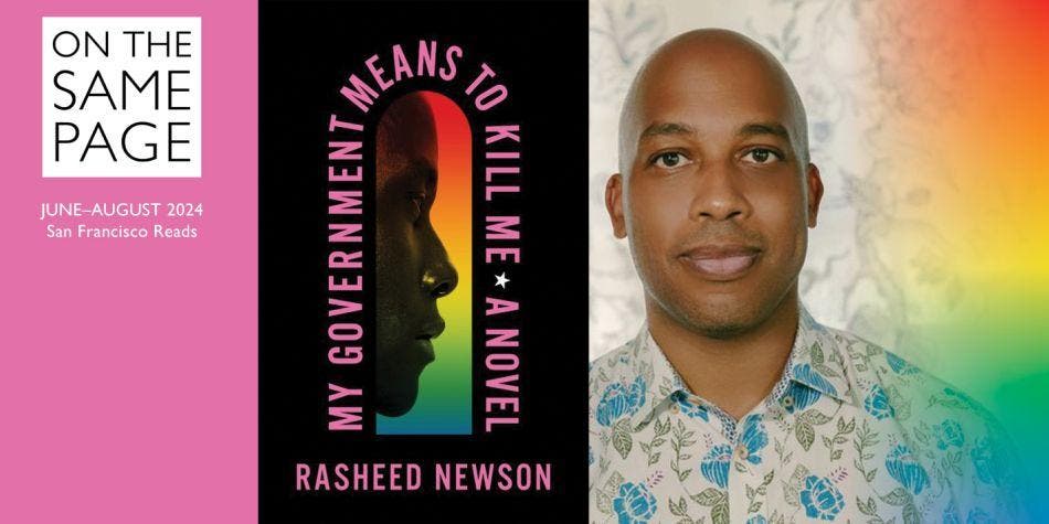 Rasheed Newson and Andrew Sean Greer in conversation