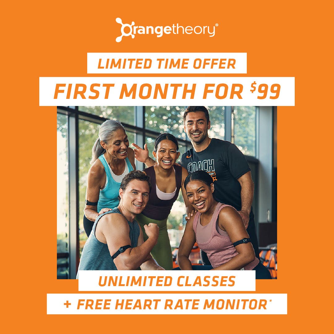 Get Summer-Ready With This Limited Time Membership Offer from Orangetheory Fitness 