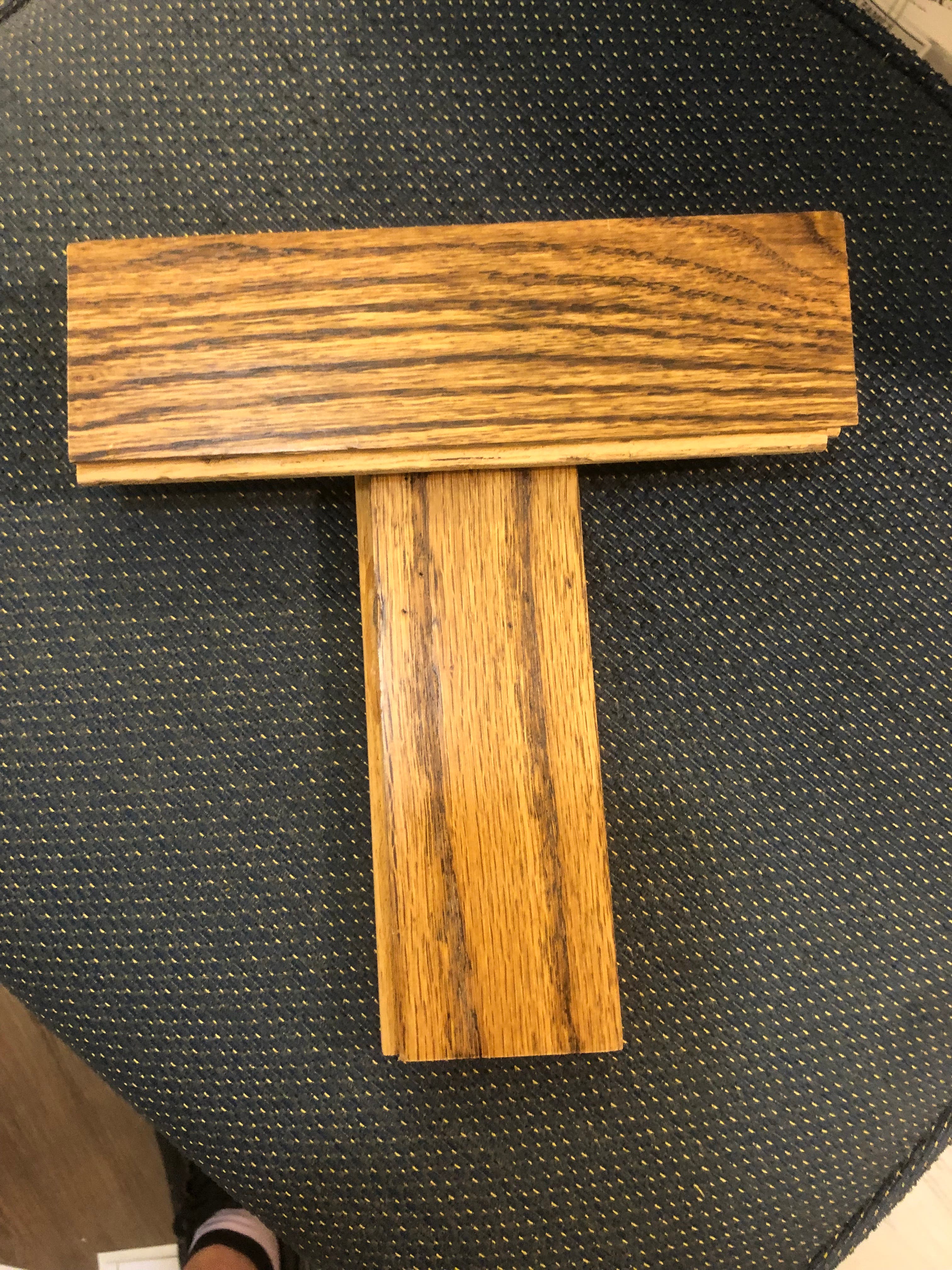 Used Bruce hardwood flooring material