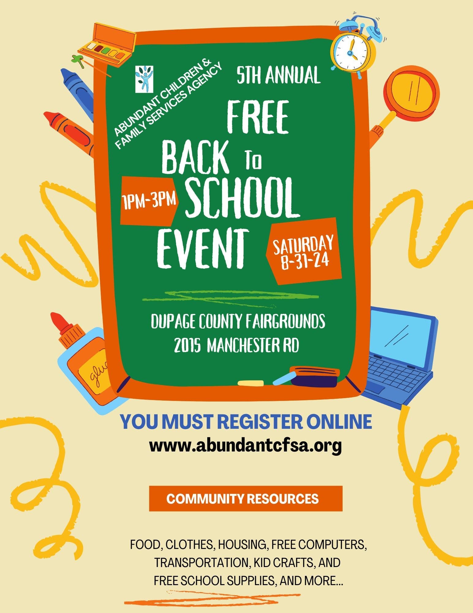 FREE Back-to-School Community Event