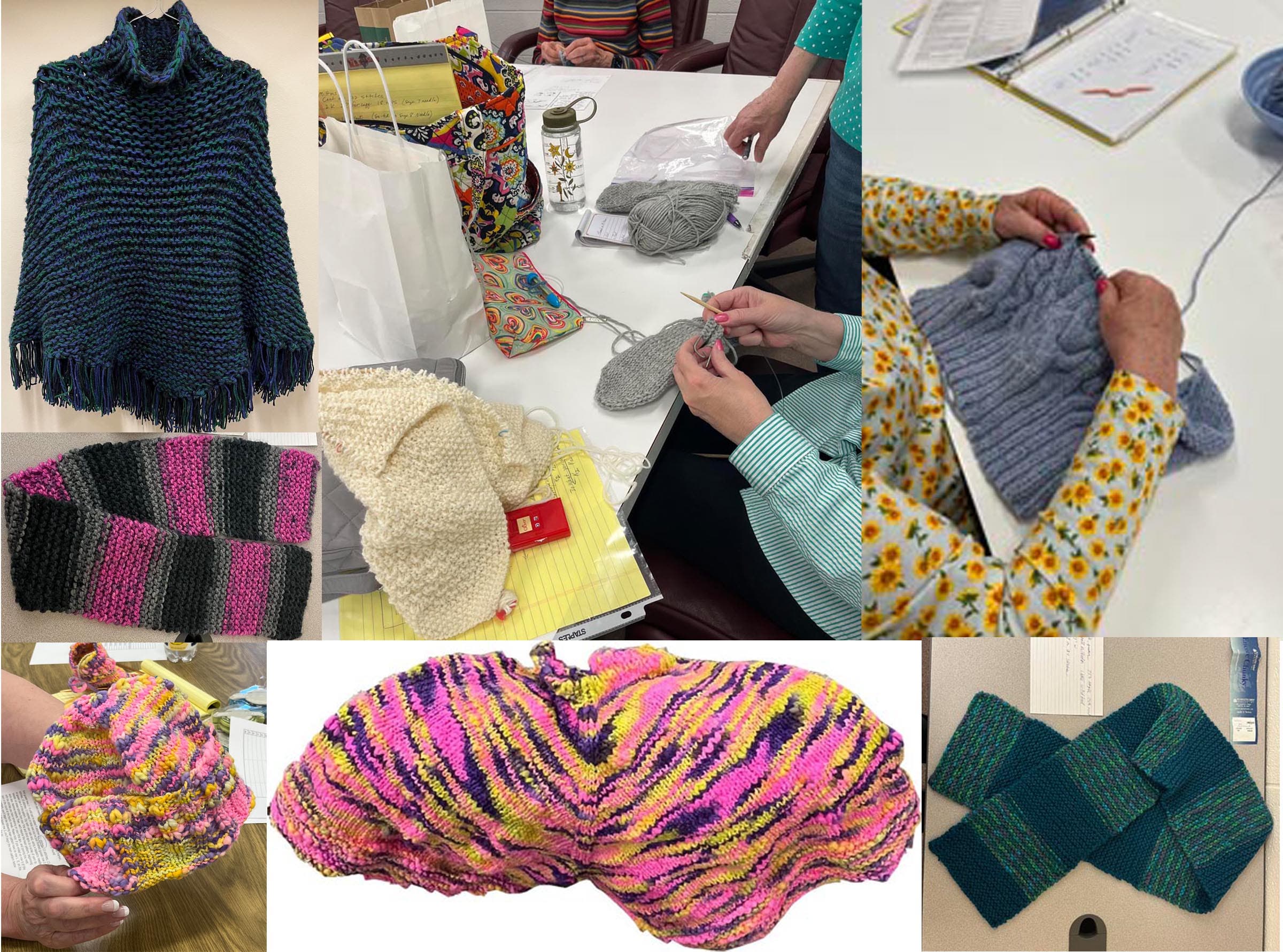 Knitting - Studio Knitting for Beginners & Continuing  - Also Felting - in Ridgefield Continuing Ed